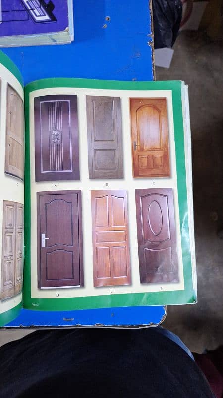 PVC door / wood door / ply door/ pasting door 7