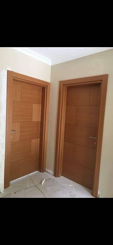 PVC door / wood door / ply door/ pasting door 18