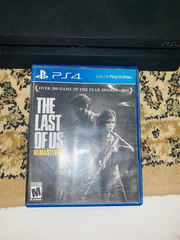 PS4 slim 1TB with "The last of us disc" 3