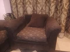 Sofa in really good condition 6 seater sofa brown colour modern design