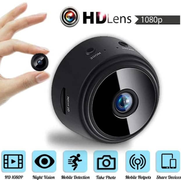 Mini Wifi Camera||New A9 1080p Hd 2mp Magnetic Wifi Mini Camera 8