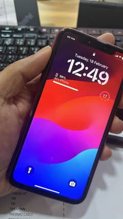 iPhone xr 128 gb NON PTA in red color for sale (URGENTLY)