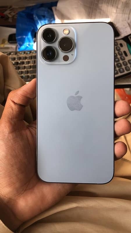 Iphone 13 pro max  256 jv 10/10 condition 0