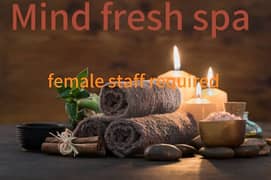 required female staff spa