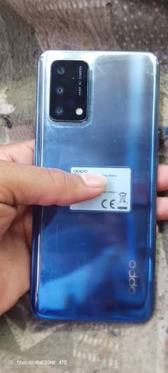 Oppo f19  6+4/128 memory    no open no repair