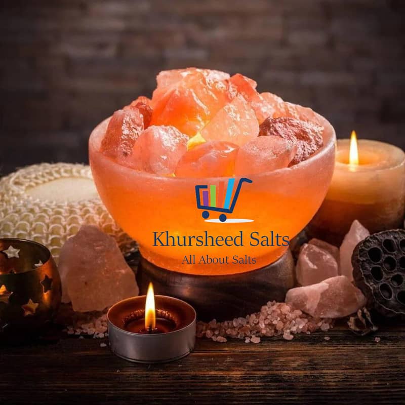 Himalayan Pink Salt Lamp Bowl Salt Lamp Natural Salt Lamp large 100% 4