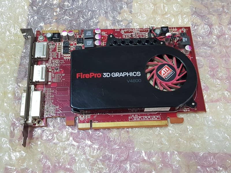 AMD ATI FirePro V4800 3D 1GB GDDR5 Graphic Card (Fresh Condition) 1