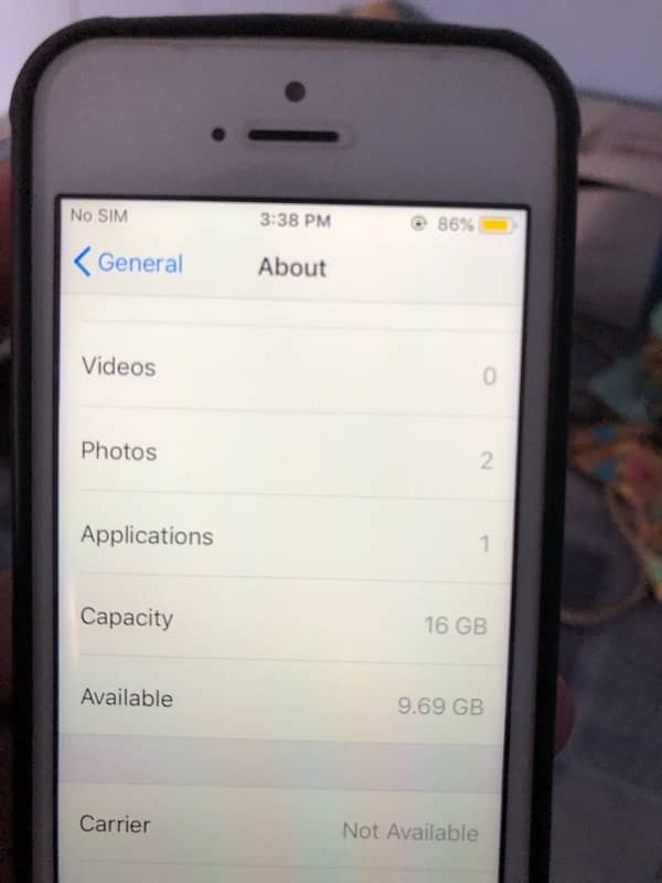 iPhone 5s 16gb non PTA 8