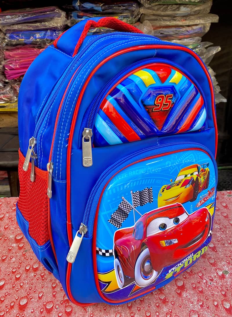 "Get ready to learn with our high-quality school bags!" 1