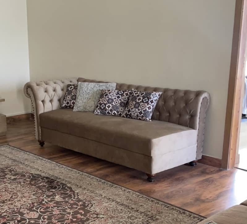 L shaped 7 seater sofa 2