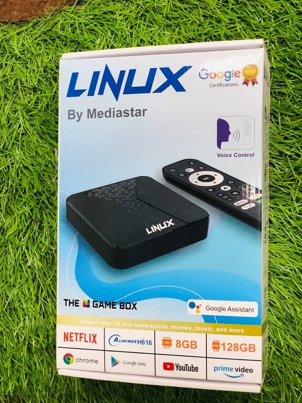 4K Linux Andriod Box | Voice Control | WP Num : +92322038820 1