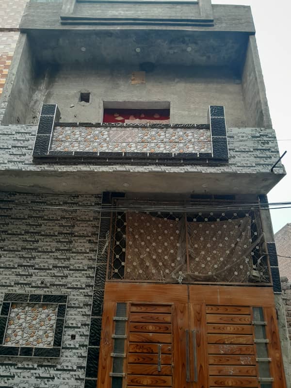 4 Marla Half Double Storey House For Sale In Gulshan Farooq Big Street Near To LalPul Canal Road 1