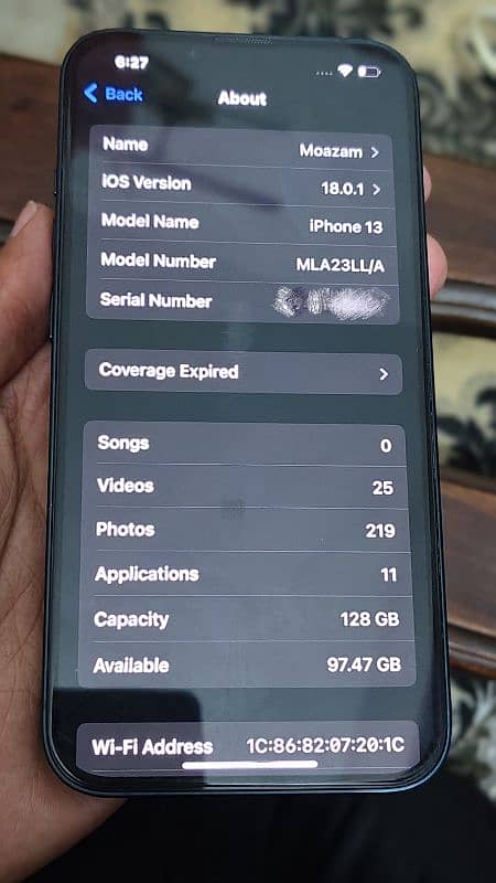 iphone 13 ( jv ) . 128 GB 7