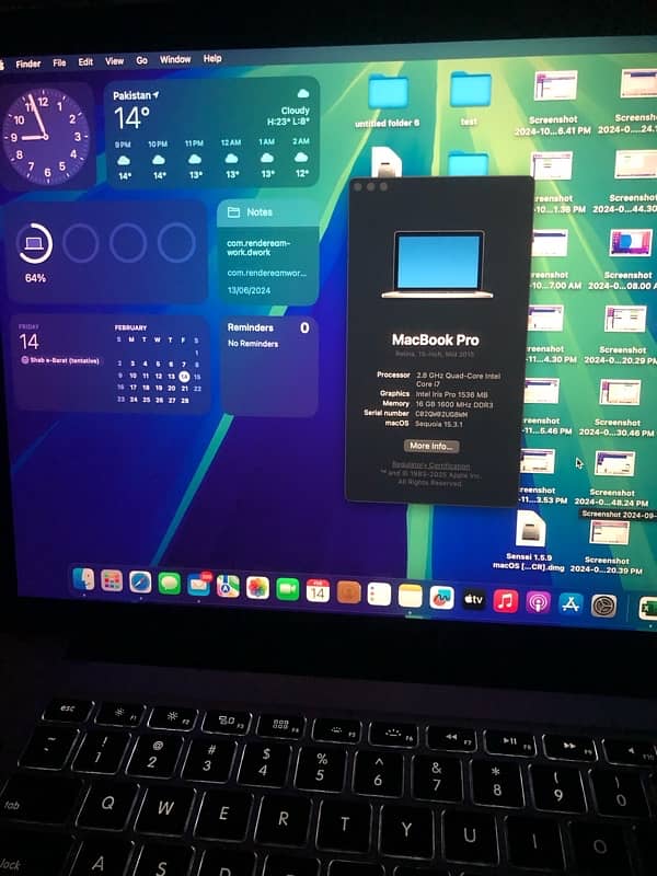 MacBook Pro 15 inch 3
