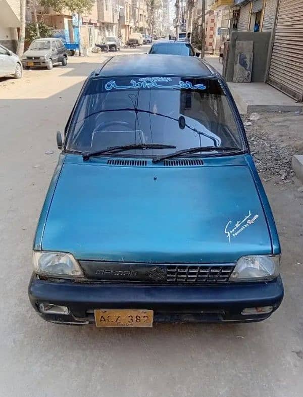 Suzuki Mehran 1995 03062666166 Genuine Body  File ok Family use 1