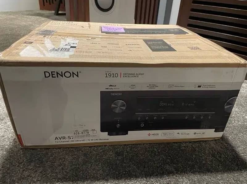 Denon S760h 7.2 Channel 8k Receiver Brand New 1