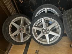 17s rims with tyres