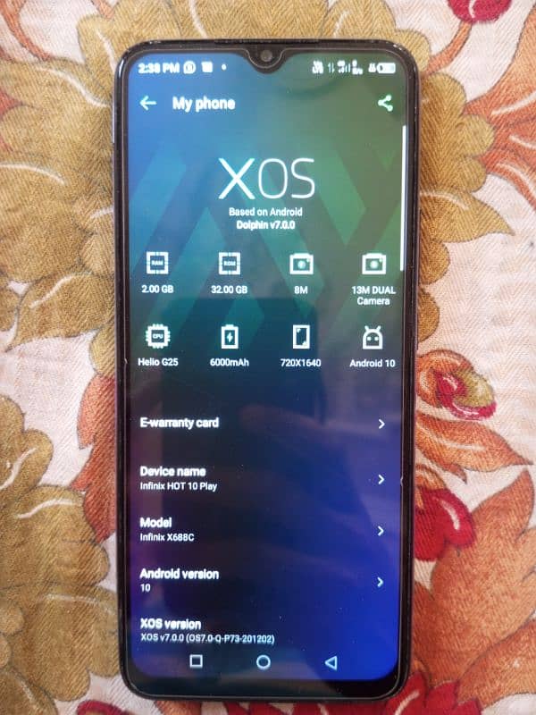 Infinix Hot 10 Play 2/32 1