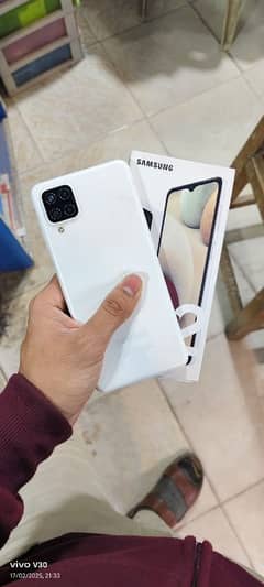 Samsung A12 New condition 4GB 64GB seald 100% Complete saman Pta aprov