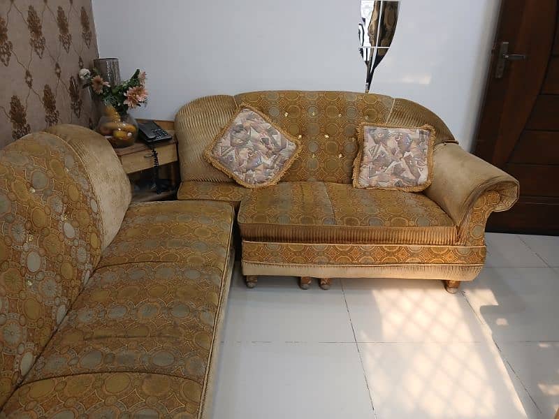 Corner 5 Seater L-Shape sofa for sale 1