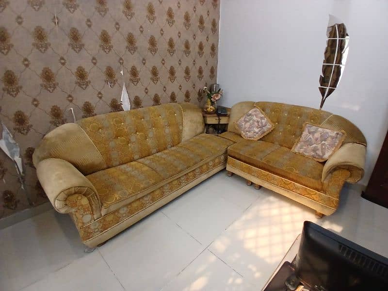 Corner 5 Seater L-Shape sofa for sale 2