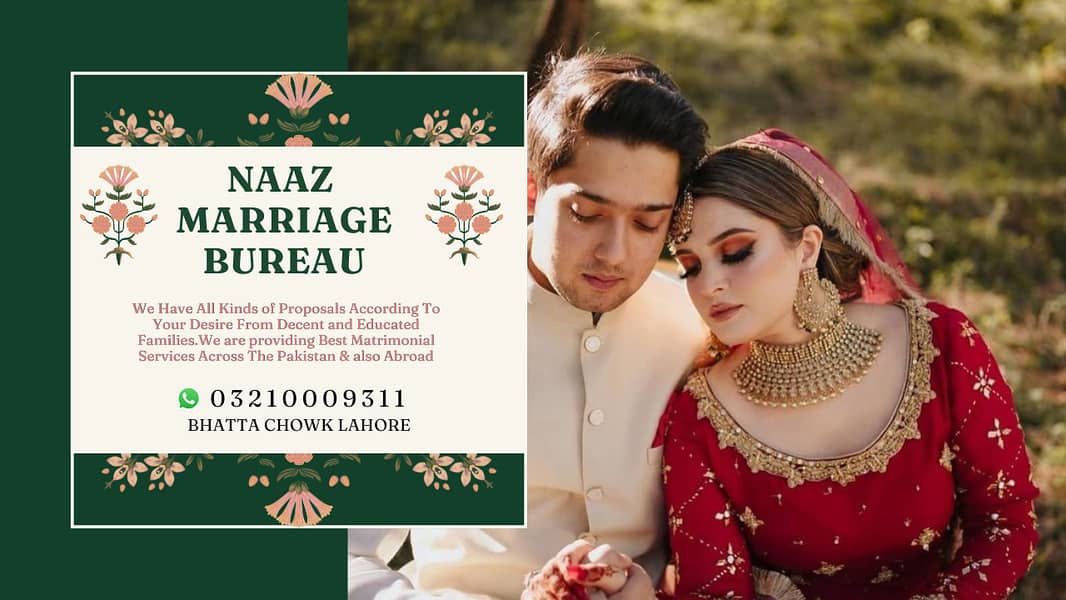 Marriage Bureau , Online Rishta Services , Abroad Proposals 0