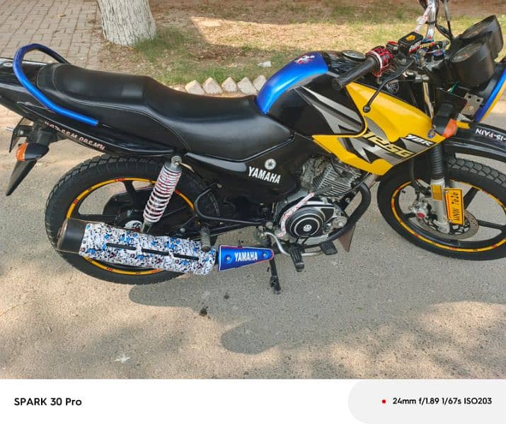 Yamaha ybr 125 g 2019 model for sale 5