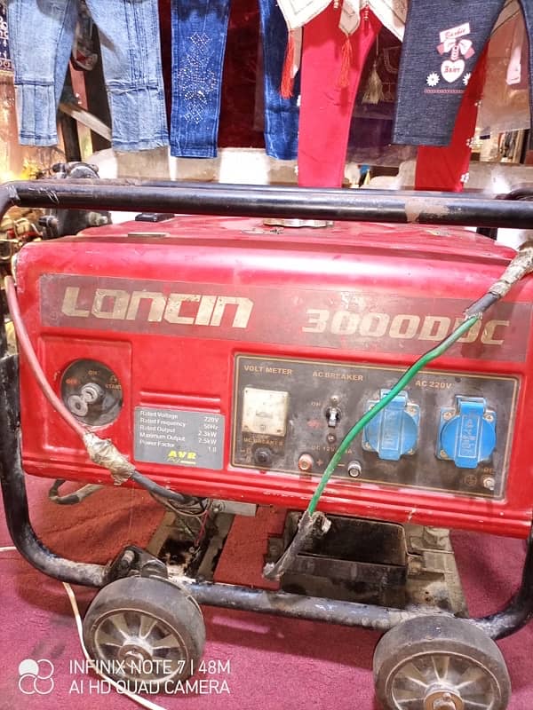 Original Loncin 3000 DDC Generator 2