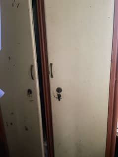 Two door cupboard