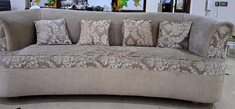 1, 2 3 seater sofa set 4