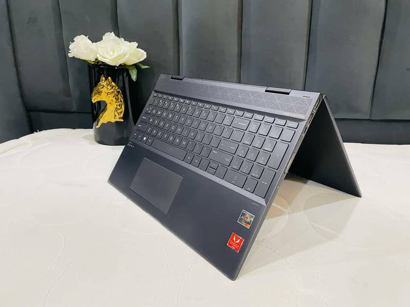 Hp Envy Ryzen 7 X360 Touch Rotate Screen Metal Body ] 9