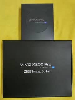 Vivo X200 Pro Black New Packed Official PTA approved Fixed Price