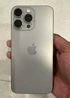 Iphone 15 pro max Natural Titanium JV