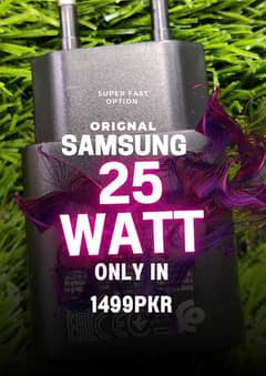 Samsung original 25 watt super fast charger available