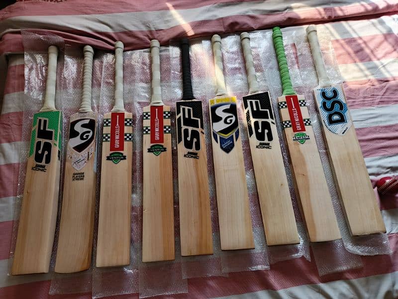 English Willow hard ball bats 1