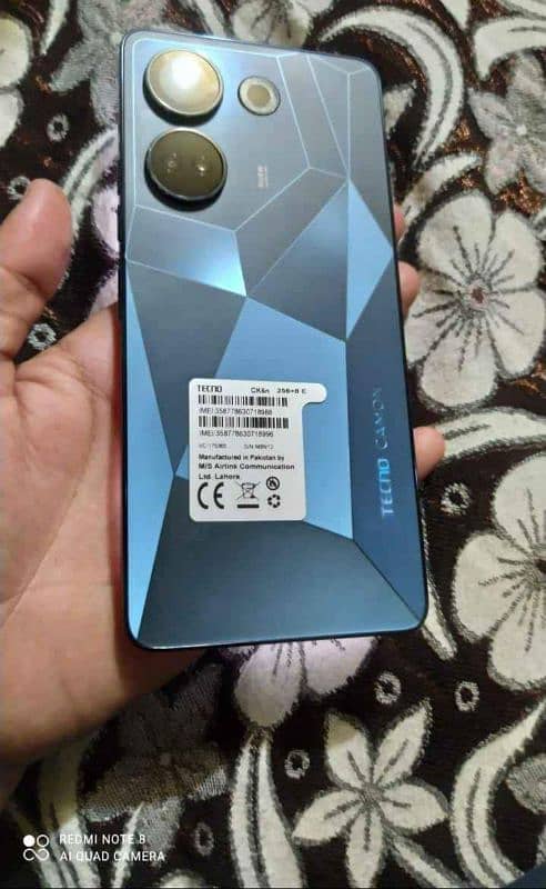 Tecno Camon 20 pro With box and charger 5