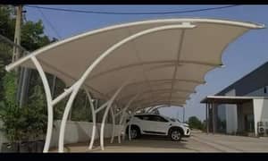 Pole parking shades in Pakistan ,Tensile sheds, Car park, Canopy sheds