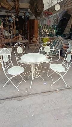 imported garden chairs set vintage antique new