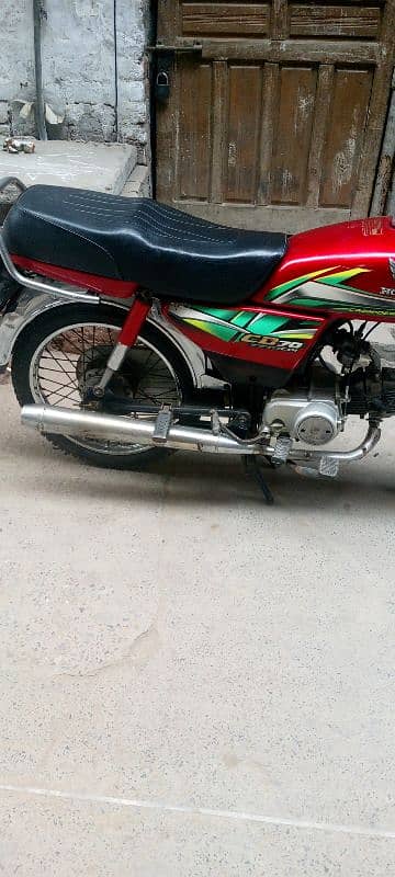 Honda CD 70cc 2021-22 model good condition 0