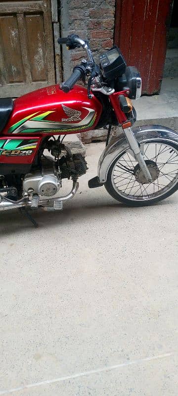 Honda CD 70cc 2021-22 model good condition 1