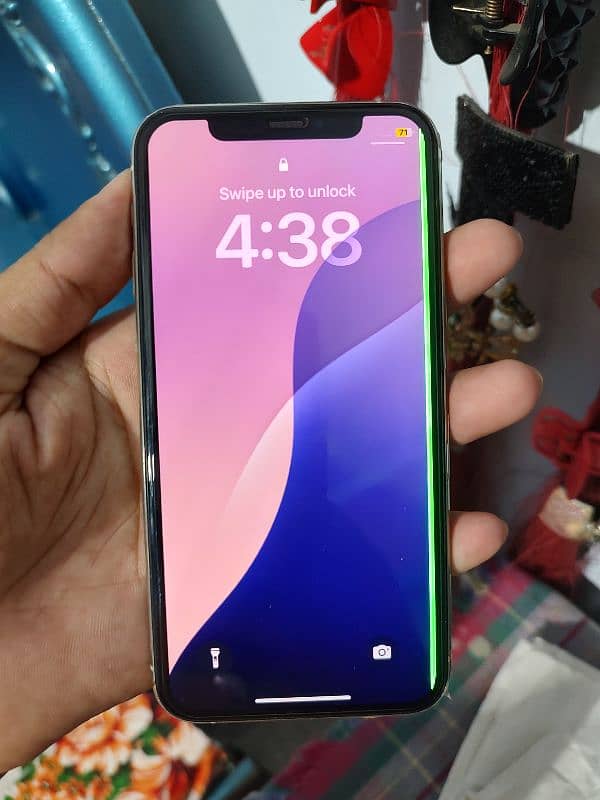 I phone 11 pro Jv064gb battery 73 health only one line side water pack 3