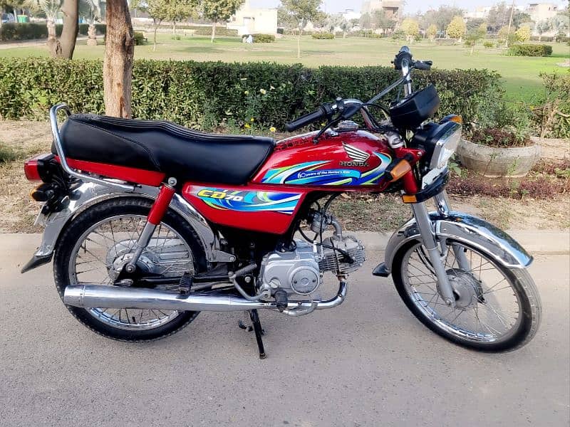 Honda CD 70 Red 04/2024 (First Owner) 0