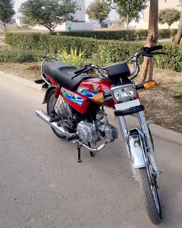 Honda CD 70 Red 04/2024 (First Owner) 1