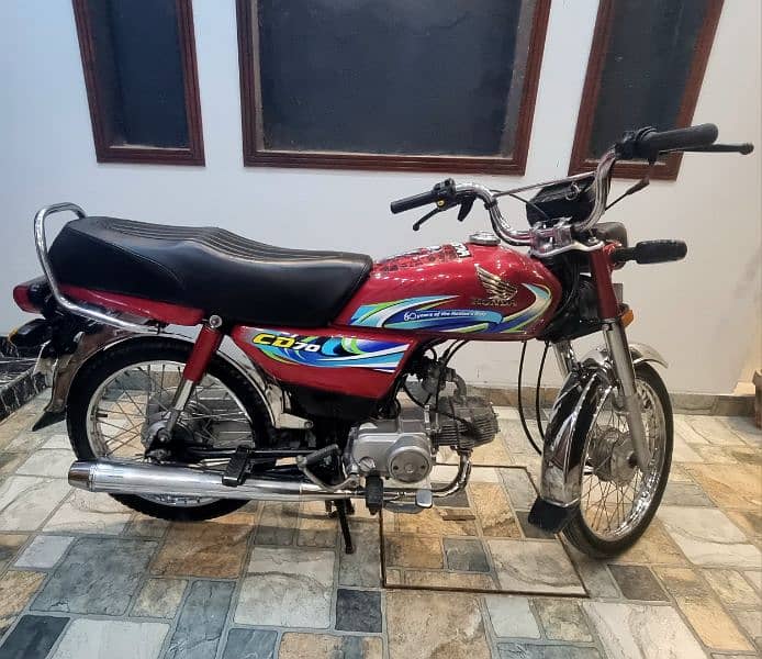 Honda CD 70 Red 04/2024 (First Owner) 3