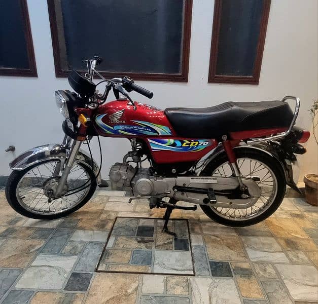 Honda CD 70 Red 04/2024 (First Owner) 7