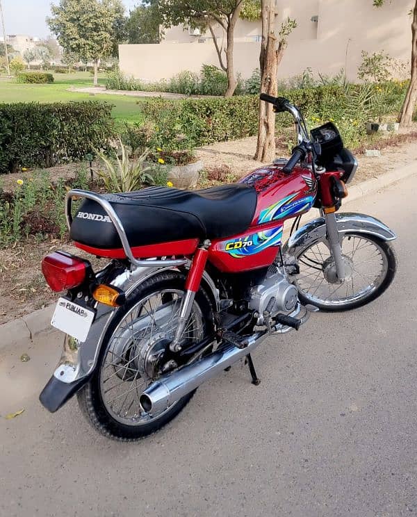 Honda CD 70 Red 04/2024 (First Owner) 9