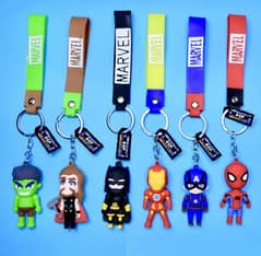 Marvel characters keychains