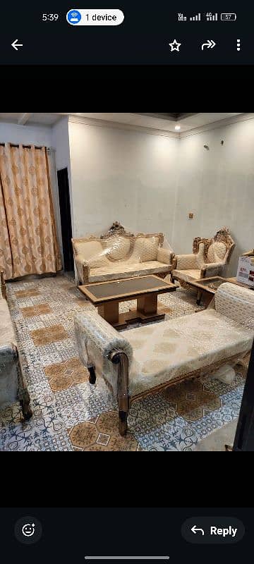 chinioti sofa set plus 2 dewaan 2