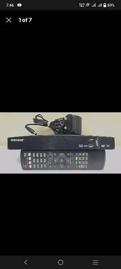 Dish Receiver Open Box