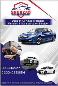 Shehzad Rent A Car (Islamabad, Karachi & Sukkur)